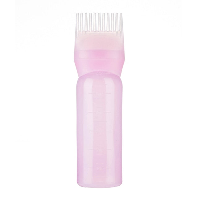 Plastic Hair Dye Refillable Bottle