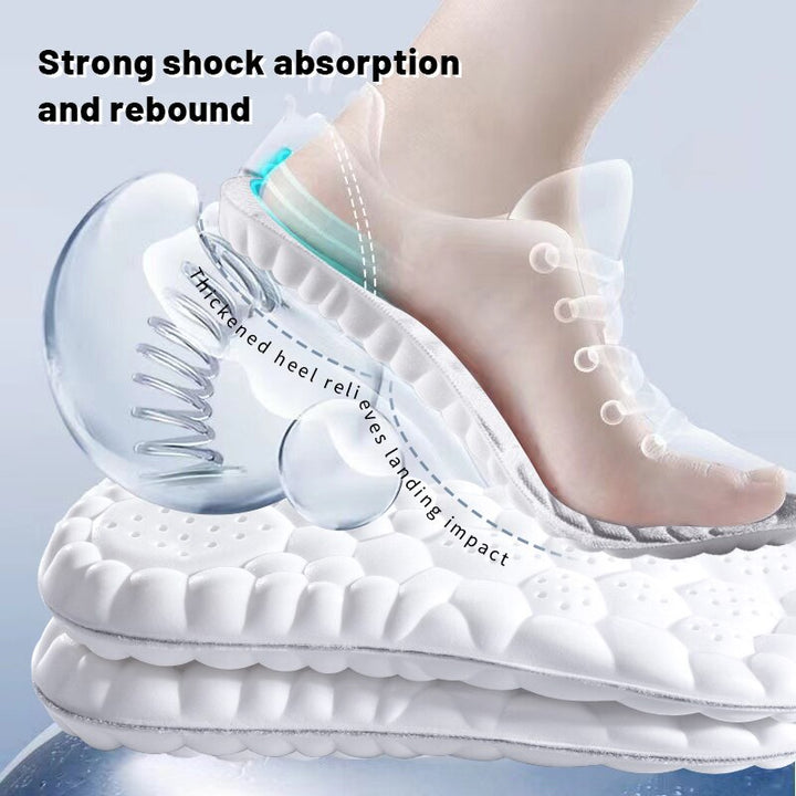4D Latex Sport Support Running Insoles
