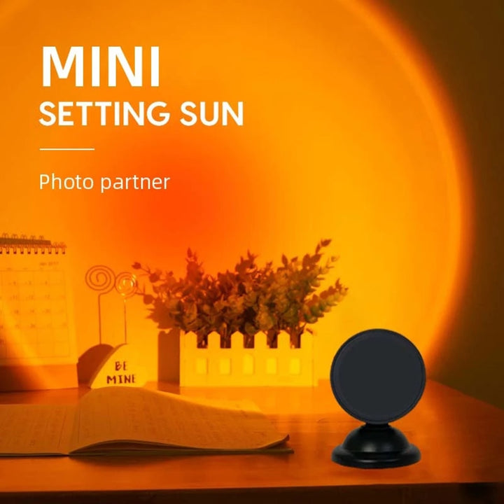 Mini USB Sunset Projector Lamp