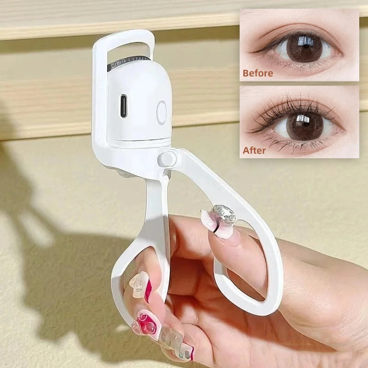 USB Rechargeable Electric Eyelash Curlers